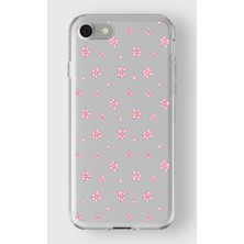 Iphone 7/8/se Uyumlu Baskılı Yumuşak Silikon Şeffaf Telefon Kılıfı