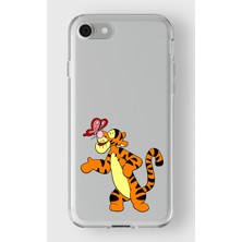 Iphone 7/8/se Uyumlu Baskılı Yumuşak Silikon Şeffaf Telefon Kılıfı