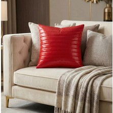 Evdepo Home Dekoratif Kırlent Kılıfı Kırmızı 40X40 cm