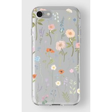 Iphone 7/8/se Uyumlu Baskılı Yumuşak Silikon Şeffaf Telefon Kılıfı