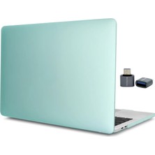 Hepta Collection MacBook Air M1 Kılıf 13 Inç ile Uyumlu, Mat Sert Kılıf Flu Görünüm A2337 A2179 A1932, Çizilmeye ve D