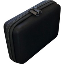 Hepta Collection Next Craft Makyaj Çantası Sert Kapaklı Kozmetik Seyahat Organizeri Çok Amaçlı (Siyah)