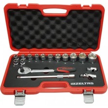 Özgürce 17 Parça Altı Köşe Lokma Anahtar Takımı, 1/2 Inç, Dayanıklı ve Çok Amaçlı