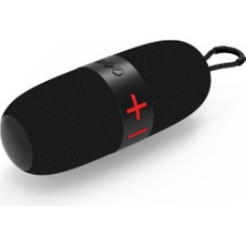 Hepta Collection Shaza 16W Ekstra Bass Dahili Mikrofon, Aux, Sd Kart, USB Girişli Wireless Hoparlör Siyah