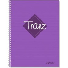 Hepta Collection Le Color A5 Defter Çizgili 200 Syf Mor Tranz