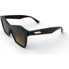 Tyn Store Edge Kalın Çerçeveli Güneş Gözlüğü – Kahverengi Uv Korumalı Cam