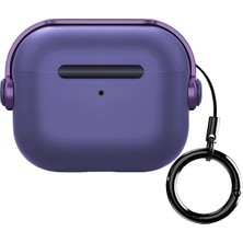 Hepta Collection Labs Pro/pro 2 Djpods Sert Malzemeli Kilitli Kapak Askı Aparatlı Pro/pro 2 Uyumlu Kılıf (Mor - Mor)