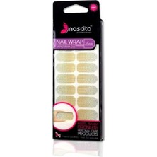 Hepta Collection Altın Nokta Desenli Yapıştırma Oje (20'li)