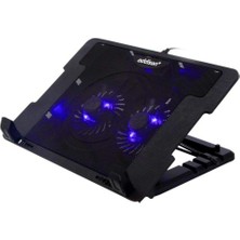 Hepta Collection Addison ANC-606 2*fan Ledli 2* USB Port Notebook Soğutucu Stand
