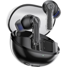 Hepta Collection Soundpeats Siyah Bluetooth Kulaklık, Kablosuz Kulak Içi Kulaklık, Bluetooth 5.3, 40 Saat Oynatma Sür