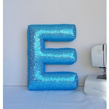 Yastıkçı Teyzeniz Harf Kırlent/yastık (E) Harfi