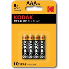 Hepta Collection Kodak 30414129 Alkalin Pil, Siyah