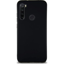 Hepta Collection Kzy Iletişim Redmi Note 8 ile Uyumlu Kılıf Soft Premier Renkli Silikon Kapak - Siyah