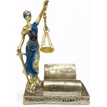 Ttt Polyester Kartvizitli Adalet Figürü