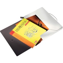 Hepta Collection Leitz Solid Kalın Lastikli Dosya, 250 Sayfa Kapasiteli, Beyaz, 45681001