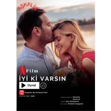 Marmori Aşkflix Kişiye Özel Film Posteri