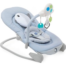 Hepta Collection Balloon Melodili Titreşimli Baby Bouncer (Gri)