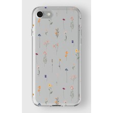 Iphone 7/8/se Uyumlu Baskılı Yumuşak Silikon Şeffaf Telefon Kılıfı