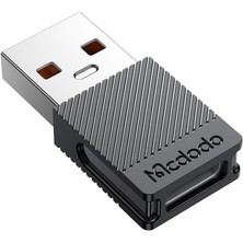 Hepta Collection Mcdodo Type-C 5A To USB A 2.0 Dönüştürücü, Siyah