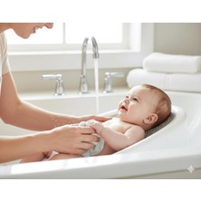 Hepta Collection Bebek Banyo Küveti, Silikon Koruyuculu Küvet, 0-24 Ay, 58,5 x 32,5 x 23 Cm, Gri, 15 kg Kapasite