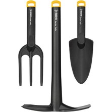 Sgs Plastik Bahçe Seti Çapa-Tırmık-Kürek - 3 Farklı Parça