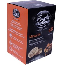 Delixa Bradley Smoker Izgara ve Barbekü Için Bisquette, Mesquite Özel Karışım, 48'li Paket