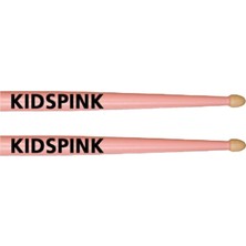 Hepta Collection Baget (Çift) Kıdstıck Pembe, Hıckory, 0.520"X13" ,