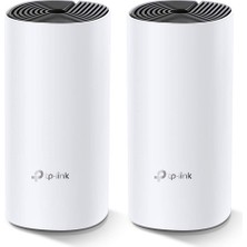 Hepta Collection Tp-Link Deco M4 2-Pack, AC1200 Mbps, Dual-Band, Gigabit Portları, 100 Cihaza Kadar Bağlanılabilirlik
