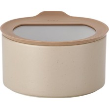 Hepta Collection One Seramik Saklama Kabı 1000ML Bej