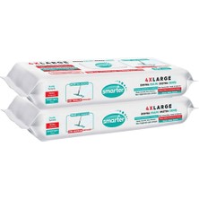 Delixa 2 Adet Yer Temizlik Havlusu Bezi 4xl Mopa Uyumlu Yüzey Beyaz Sabun Kokulu Sirke ve Karbonat Katkılı