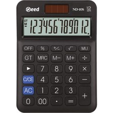 Delixa Need ND-10S Siyah Hesap Makinesi