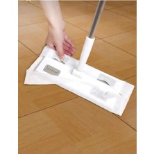 Hepta Collection Teleskopik Yer Mopu (Yeşil) +Yüzey 48'li Temizlik Bezi Hediyeli (NKS150)