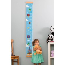 Hepta Collection Çocuk Odası Masal Dünyası Duvar Boy Ölçme Cetveli 170X20 cm