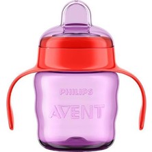 Hepta Collection Avent 9430266, Eğitici Damlatmaz Bardak, 200 Ml, Pembe
