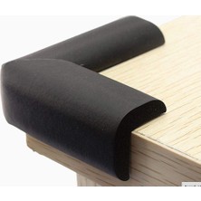 Hepta Collection Agubugu Baby AGU-002 Siyah Köşe Koruyucu - Kauçuk/siyah 4'lü, Siyah