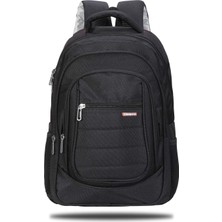 Hepta Collection BP-L200 Palermo Serisi Notebook Sırt Çantası, Siyah