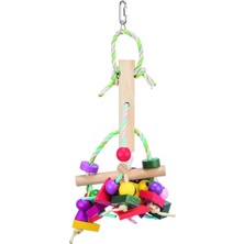 Hepta Collection Kuş Doğal Oyuncağı 31CM, Ahşap Rengi