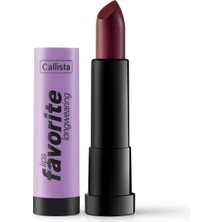 Hepta Collection Lips Favorite Longwearing Lipstick Kalıcı Ruj 308 Vampy Like, Bordo