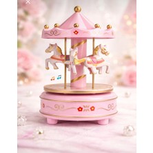 TeknoBeyza Atlı Karınca Müzik Kutusu Nostajık Müzik Kutusu  Hediyelik 4 Renk Seçeneği