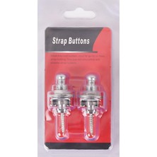 Hepta Collection Raymond Joes SB01CR Gitar Askı Kilidi Straplock (1 Çift Gri Renkli)