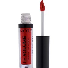 Delixa Note Le Volume Plump & Care Lipgloss 06 Hearthbreaker Dudak Parlatıcısı, Kırmızı
