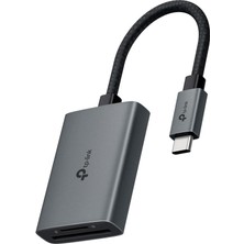 Delixa Tp-Link UA430C; USB 3.0 Type-C ile Sd & Microsd 3.0 Kart Okuyucu