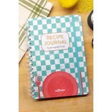 Hepta Collection Le Color Yemek Tarif Defteri Görselli Spiralli Mint