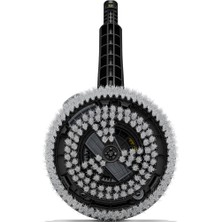 Delixa Kärcher Döner Yıkama Fırçası Wb 130, Evrensel Fırça Başlığı, Kärcher K 2-K 7 Yüksek Basınçlı Temizle