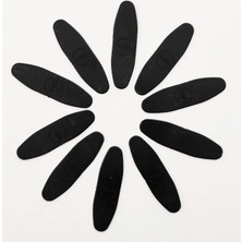 Delixa Raymond Joes 10 Adet Siyah Medium Saz Mızrabı - Orta Sertlikte Tezene Vural