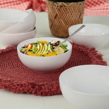 Delixa Beyaz Delta Çorba Kasesi 14 cm 6 Adet