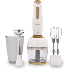 Hepta Collection Homend Handmaid 1960H Blender Set Krem Gold