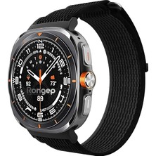 Delixa Watch Ultra 47MM ile Uyumlu Hook Loop Kumaş Kordon Terletmeyen Cildi Tahriş Etmeyen Nefes Alabilen Y