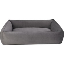Delixa Pet Comfort Golf Neva Gri Köpek Yatağı Xl 80X105CM