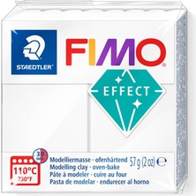 Delixa Staedtler Fimo 8010-014 Fimo Effect Modelleme Kili 57 gr Saydam Beyaz